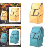 Maxbell Trolley Replacement Storage Bag for Stair Climbing Utility Cart 32x24.5x55cm Yellow