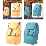 Maxbell Trolley Replacement Storage Bag for Stair Climbing Utility Cart 32x24.5x55cm Yellow