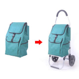 Maxbell Trolley Replacement Storage Bag for Stair Climbing Utility Cart 32x24.5x55cm Green