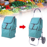 Maxbell Trolley Replacement Storage Bag for Stair Climbing Utility Cart 32x24.5x55cm Green