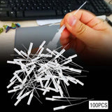 Maxbell Glue Micro Tips Glue Extender Applicators for Lab Dispensing Crafting Models 100pcs