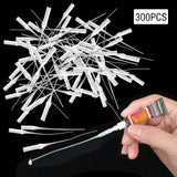 Maxbell Glue Micro Tips Glue Extender Applicators for Lab Dispensing Crafting Models 300pcs