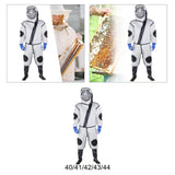 Maxbell Full Body Beekeeper Clothes Protective Ventilated Bee Suit for Men and Women 40 Shoes
