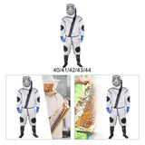 Maxbell Full Body Beekeeper Clothes Protective Ventilated Bee Suit for Men and Women 40 Shoes