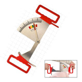 Maxbell Body Fat Caliper for Pig Stainless Steel Body Caliper for Pig Body Condition