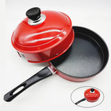 Maxbell Magician Tricks Prop Pan Pigeon Appearing in Empty Pan for Beginner Festival