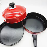 Maxbell Magician Tricks Prop Pan Pigeon Appearing in Empty Pan for Beginner Festival