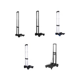 Maxbell Portable Folding Hand Cart with 2 Wheels Trolley for Airport Travel Use Auto Iron rod