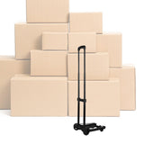 Maxbell Portable Folding Hand Cart with 2 Wheels Trolley for Airport Travel Use Auto Iron rod