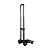 Maxbell Portable Folding Hand Cart with 4 Wheels Hand Truck for Home Travel Shopping Iron rod
