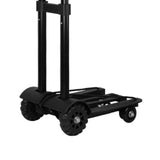 Maxbell Portable Folding Hand Cart with 4 Wheels Hand Truck for Home Travel Shopping Iron rod