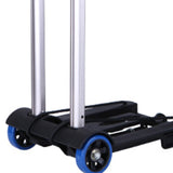 Maxbell Portable Folding Hand Cart with 2 Wheels Trolley for Airport Travel Use Auto Aluminum rod