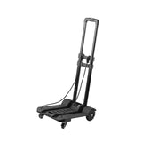 Maxbell Portable Folding Hand Cart Four Wheels Hand Truck for Moving Home Travel Use