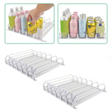 Maxbell Self Pushing Drink Organizer for Fridge 6 Rows Pantry Automatic Pusher Glide 38cm