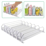 Maxbell Self Pushing Drink Organizer for Fridge 6 Rows Pantry Automatic Pusher Glide 38cm