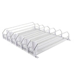 Maxbell Self Pushing Drink Organizer for Fridge 6 Rows Pantry Automatic Pusher Glide 41cm