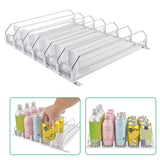 Maxbell Self Pushing Drink Organizer for Fridge 6 Rows Pantry Automatic Pusher Glide 41cm
