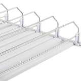 Maxbell Self Pushing Drink Organizer for Fridge 6 Rows Pantry Automatic Pusher Glide 41cm