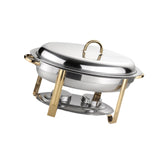 Maxbell Chafing Buffet Dishes Set Stainless Steel W/Lid for Wedding Birthday Banquet