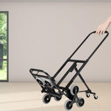 Maxbell Stair Climbing Cart Carbon Steel Folding Dolly for Office Shopping Home
