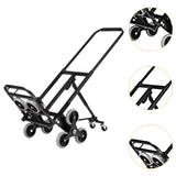 Maxbell Stair Climbing Cart Carbon Steel Folding Dolly for Office Shopping Home