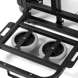 Maxbell Stair Climbing Cart Carbon Steel Folding Dolly for Office Shopping Home