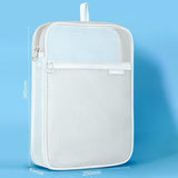 Maxbell File Organizer Tote Large Open File Folder Bag for Travel Stationery Working