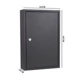 Maxbell 48 Key Lock Box Wall Mounted Key Organizer for Hotels Estate Sales Apartment