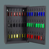 Maxbell 48 Key Lock Box Wall Mounted Key Organizer for Hotels Estate Sales Apartment