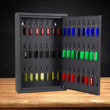 Maxbell 48 Key Lock Box Wall Mounted Key Organizer for Hotels Estate Sales Apartment