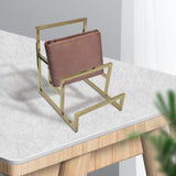 Maxbell Purse Display Stand Simple 3 Tier for Boutique Store Display Collection Gold