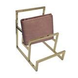 Maxbell Purse Display Stand Simple 3 Tier for Boutique Store Display Collection Gold