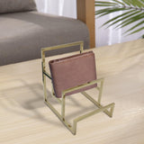 Maxbell Purse Display Stand Simple 3 Tier for Boutique Store Display Collection Gold