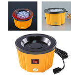 Maxbell Electric Hot Glue Melting Pot 100W US Adapter for Hair Extension Glue Sticks Stable Temperature
