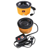 Maxbell Electric Hot Glue Melting Pot 100W US Adapter for Hair Extension Glue Sticks Stable Temperature