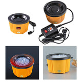 Maxbell Electric Hot Glue Melting Pot 100W US Adapter for Hair Extension Glue Sticks Stable Temperature