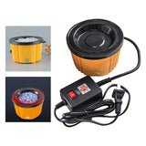 Maxbell Electric Hot Glue Melting Pot 100W US Adapter for Hair Extension Glue Sticks Thermostatic