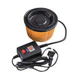 Maxbell Electric Hot Glue Melting Pot 100W US Adapter for Hair Extension Glue Sticks Thermostatic