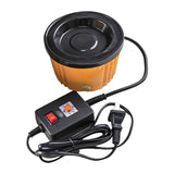 Maxbell Electric Hot Glue Melting Pot 100W US Adapter for Hair Extension Glue Sticks Thermostatic