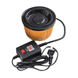 Maxbell Electric Hot Glue Melting Pot 100W US Adapter for Hair Extension Glue Sticks Thermostatic