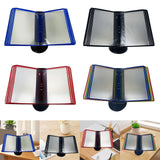 Maxbell Desktop Reference and Display System 360° Rotation for Museums Office Hotels Blue
