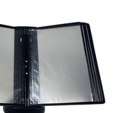 Maxbell Desktop Reference and Display System 360° Rotation for Museums Office Hotels Black