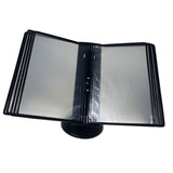 Maxbell Desktop Reference and Display System 360° Rotation for Museums Office Hotels Black