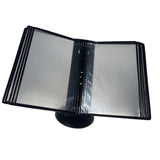 Maxbell Desktop Reference and Display System 360° Rotation for Museums Office Hotels Black