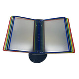 Maxbell Desktop Reference and Display System 360° Rotation for Museums Office Hotels Colorful