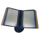 Maxbell Desktop Reference and Display System 360° Rotation for Museums Office Hotels Colorful
