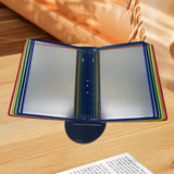 Maxbell Desktop Reference and Display System 360° Rotation for Museums Office Hotels Colorful