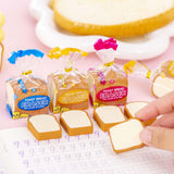 Maxbell Toast Bread Erasers Funky Party Favors Novelty Classroom Rewards Bag Fillers
