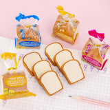 Maxbell Toast Bread Erasers Funky Party Favors Novelty Classroom Rewards Bag Fillers