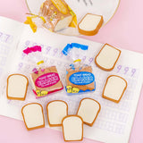 Maxbell Toast Bread Erasers Funky Party Favors Novelty Classroom Rewards Bag Fillers